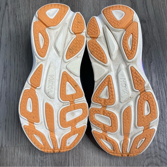 Hoka One One Bondi 8 Womens Size 11 B Blue Running Shoes Sneakers Cushion Walk - Picture 10 of 11